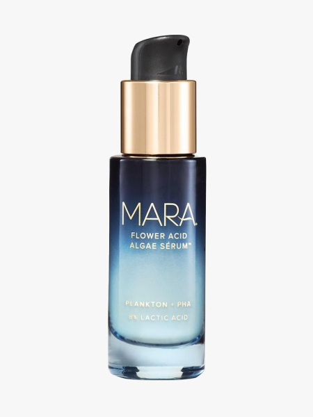 Mara Flower Acid Algae Resurfacing Serum in branded component on a light gray background